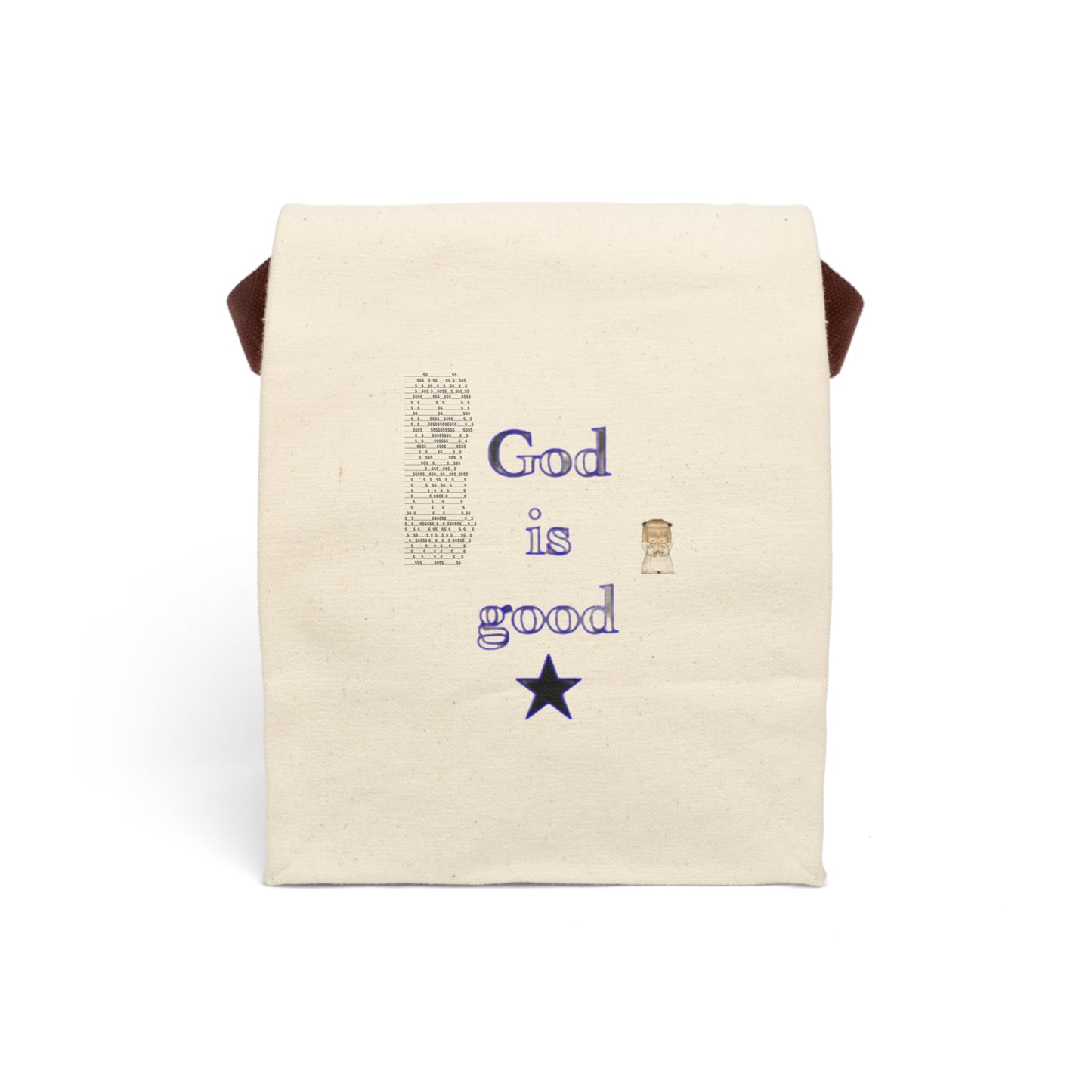 Canvas Lunch Bag With Strap