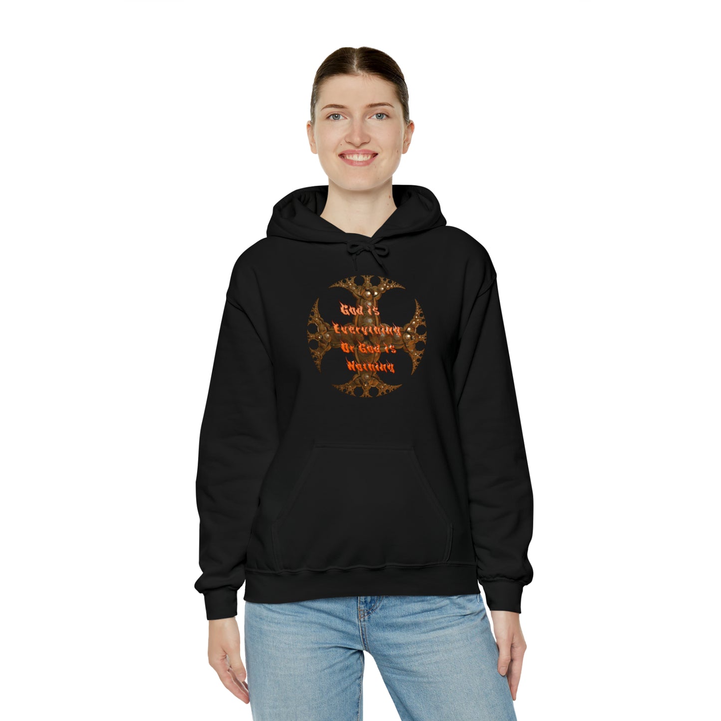 God is God Unisex Heavy Blend™ Hoodie