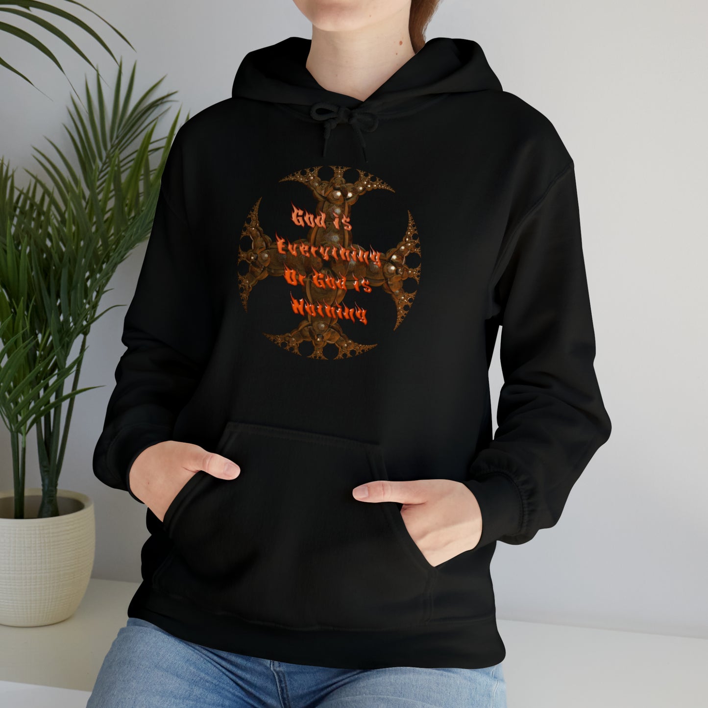 God is God Unisex Heavy Blend™ Hoodie