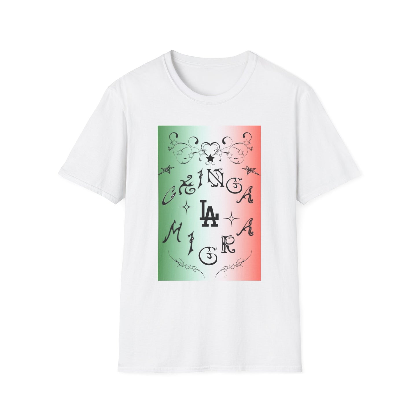 Unisex Softstyle Graphic Tee - Casual Wear, Street Style, Gift for Her/Him, Fashion Statement, Everyday Comfort